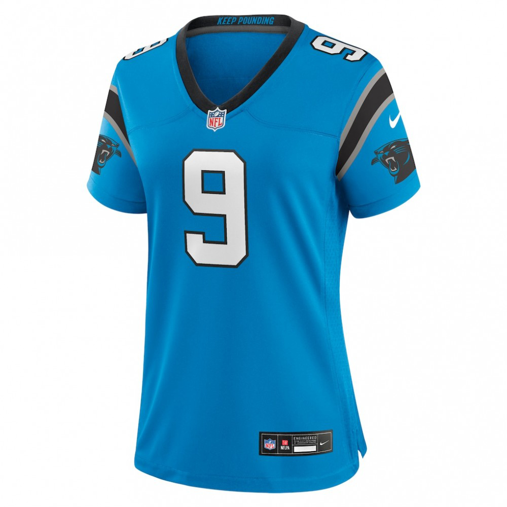 Bryce Young Carolina Panthers Nike Women's Player Jersey - Blue-GridironStore